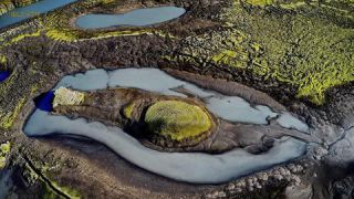 Link to Photo | art gallery, landscape, photography, 11ELEVEN.art, JMW, Photoart, Iceland, aerial shot, non-fungible token, art, acrylic sheet, nature