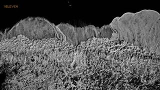 Link to Photo | art gallery, photography, 11ELEVEN.art, JMW, wind wave, Photoart, wave, Iceland, non-fungible token, art, acrylic sheet, black and white