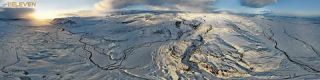Link to Photo | art gallery, photography, 11ELEVEN.art, JMW, panoramic painting, Photoart, Iceland, non-fungible token, art, acrylic sheet