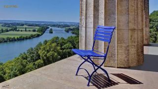 Link to Photo | art gallery, blue, photography, 11ELEVEN.art, JMW, chair, folding chair, Photoart, non-fungible token, art, acrylic sheet