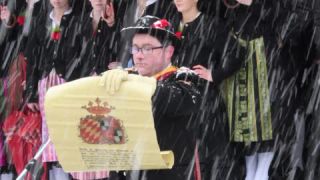 Link to Video | Oberallgäu, Oberallgäu, Ortschaft, Oberstaufen, Allgäu, Full High Definition, Germany, sound on tape, color, custom, 2019, Staufner Fasnatziestag, traditional costume, folk culture, city, market municipality, Bavaria