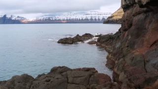 Link to Video | landscape, March, volcanic island, tourist destination, winter, spring, rock, color, island, 4K resolution, 2020, Northern Europe, North Atlantic Ocean, Faroe Islands, aerial shot, nature