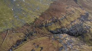 Link zum Video | Landschaft, März, Vulkaninsel, Tourismusziel, Winter, Frühling, Felsen, Farbe, Insel, 4K, 2020, Nordeuropa, Nordatlantik, Färöer, Luftaufnahme, Natur