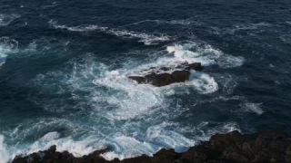 Link to Video | landscape, volcanic island, tourist destination, August, summer, color, Northern Europe, North Atlantic Ocean, Faroe Islands, aerial shot, 2021, nature