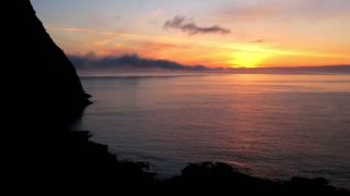 Link to Video | landscape, volcanic island, tourist destination, August, summer, color, Northern Europe, North Atlantic Ocean, Faroe Islands, aerial shot, 2021, nature