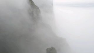Link to Video | landscape, volcanic island, tourist destination, August, summer, color, Northern Europe, North Atlantic Ocean, Faroe Islands, aerial shot, 2021, nature