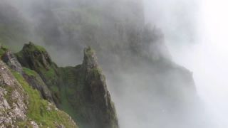 Link to Video | landscape, volcanic island, tourist destination, August, summer, color, Northern Europe, North Atlantic Ocean, Faroe Islands, aerial shot, 2021, nature
