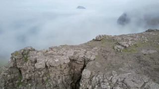Link to Video | landscape, volcanic island, tourist destination, August, summer, color, Northern Europe, North Atlantic Ocean, Faroe Islands, aerial shot, 2021, nature