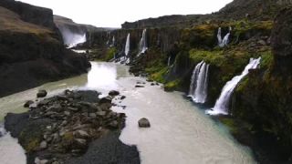 Link zum Video | Landschaft, JMW, Tourismusziel, Island, Farbe, 4K, 2019, Nordeuropa, Luftaufnahme