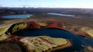 Link to Video | landscape, JMW, tourist destination, Iceland, color, 4K resolution, 2019, Northern Europe, aerial shot