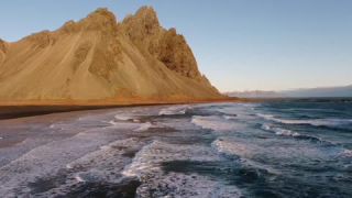 Link to Video | landscape, JMW, tourist destination, Iceland, color, 4K resolution, 2019, Northern Europe, aerial shot, coast
