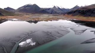 Link zum Video | Landschaft, JMW, Tourismusziel, Island, Farbe, 4K, 2019, Nordeuropa, Luftaufnahme, Küste