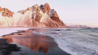 Link to Video | landscape, JMW, tourist destination, Iceland, color, 4K resolution, 2019, Northern Europe, aerial shot, coast