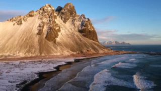 Link to Video | landscape, JMW, tourist destination, Iceland, color, 4K resolution, 2019, Northern Europe, aerial shot, coast