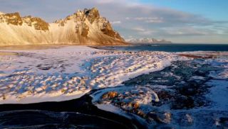 Link to Video | landscape, JMW, tourist destination, Iceland, color, 4K resolution, 2019, Northern Europe, aerial shot, coast