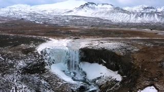 Link to Video | landscape, tourist destination, Iceland, color, 4K resolution, 2020, aerial shot, nature