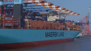 Link to Video | Hamburg, shipping container, color, 4K resolution, 2019, HHLA, Port of Hamburg, container terminal, day, Hanseatic city, ultra-high-definition television