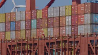 Link to Video | Hamburg, shipping container, color, 4K resolution, 2019, HHLA, Port of Hamburg, container terminal, day, Hanseatic city, ultra-high-definition television