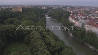 Link to Video | Munich, land, state capital, bird's-eye view, college town, spring, summer, establishing shot, big city, million city, daylight, outdoors, Munich, Germany, blue sky, aerial photography, color, shot, wide shot, urban municipality of Germany, Europe, Southern Germany, aerial shot, unmanned aerial vehicle, city, daytime, tourist attraction, money shot, urban area, West Germany, central business district, city or town, Eurozone, free state, Bavaria