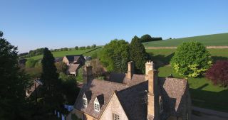 Link to Video | landscape, United Kingdom, rural area, England, color, Cornwall, Great Britain, 4K resolution, 2019, aerial shot, Landskab / Landscape