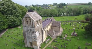 Link to Video | landscape, United Kingdom, rural area, England, color, Cornwall, Great Britain, 4K resolution, 2019, aerial shot, Landskab / Landscape