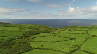 Link to Video | landscape, United Kingdom, rural area, England, color, Cornwall, Great Britain, 4K resolution, 2019, aerial shot, Landskab / Landscape