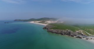 Link to Video | Scottish Highlands, footage, United Kingdom, raw material, Rohfilm, Scotland, color, 4K resolution, 2018, aerial shot