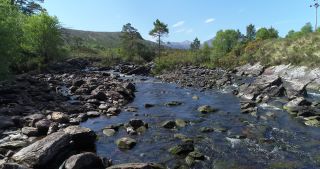 Link to Video | Scottish Highlands, footage, United Kingdom, raw material, Rohfilm, Scotland, color, 4K resolution, 2018, aerial shot