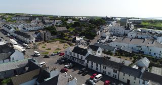 Link to Video | Scottish Highlands, footage, United Kingdom, raw material, Rohfilm, Scotland, color, 4K resolution, 2018, aerial shot