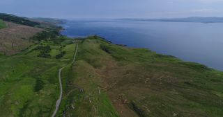 Link zum Video | Highlands, Footage, Vereinigtes Königreich, Rohstoff, Rohfilm, Schottland, Farbe, 4K, 2018, Luftaufnahme