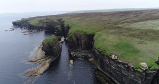Link to Video | Scottish Highlands, footage, United Kingdom, raw material, Rohfilm, Scotland, color, 4K resolution, 2018, aerial shot