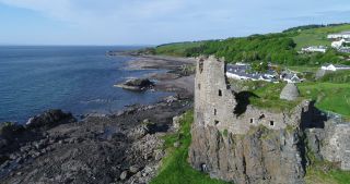 Link zum Video | Highlands, Footage, Vereinigtes Königreich, Rohstoff, Rohfilm, Schottland, Farbe, 4K, 2018, Luftaufnahme