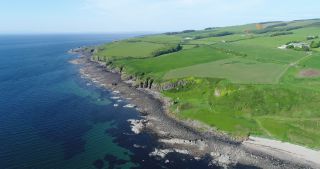 Link to Video | Scottish Highlands, footage, United Kingdom, raw material, Rohfilm, Scotland, color, 4K resolution, 2018, aerial shot