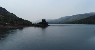 Link to Video | Scottish Highlands, footage, United Kingdom, raw material, Rohfilm, Scotland, color, 4K resolution, 2018, aerial shot