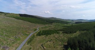 Link to Video | Scottish Highlands, footage, United Kingdom, raw material, Rohfilm, Scotland, color, 4K resolution, 2018, aerial shot