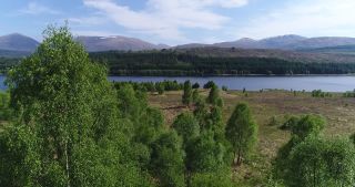 Link to Video | Scottish Highlands, footage, United Kingdom, raw material, Rohfilm, Scotland, color, 4K resolution, 2018, aerial shot