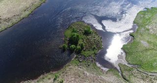 Link zum Video | Highlands, Footage, Vereinigtes Königreich, Schottland, Farbe, Großbritannien, 4K, 2018, Fluss, Europa, Luftaufnahme, River Garry