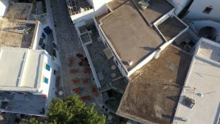 Link zum Video | Footage, Juli, Rohstoff, Pyrgos, Farbe, Siedlung, 4K, 2020, Ortschaft, Griechenland, Luftaufnahme, Siedlung, Lichter Tag, Dorf, Mittelmeerraum, Peloponnes, Bauwerk