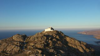 Link to Video | bird's-eye view, footage, Tinos, color, 4K resolution, Greek Islands, 2020, Aegean Sea, Greece, Europe, aerial shot, Mediterranean Sea