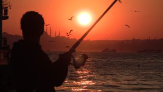 Link to Video | afterglow, footage, Ottoman Empire, big city, sunset, metropolis, 2016, red, Bosporus, Istanbul, Turkey, sky, Istanbul Province, cloud