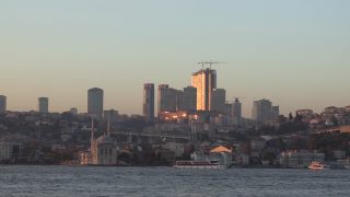 Link to Video | ship, footage, bridge, 2016, boat, Bosporus, Istanbul, Turkey, 15 July Martyrs Bridge, skyline
