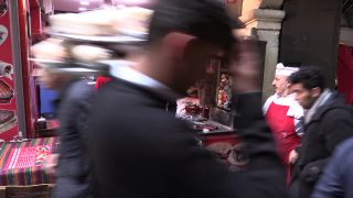 Link to Video | footage, Ottoman Empire, food, bazaar, 2016, marketplace, Istanbul, spice, Turkey, Europe