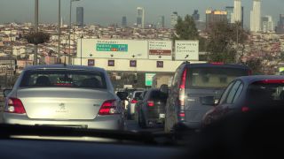 Link to Video | passenger car, big city, private transport, Verkehr, Full High Definition, metropolis, color, 2016, Istanbul, Turkey, traffic