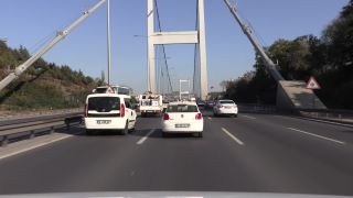 Link to Video | passenger car, big city, private transport, Verkehr, Full High Definition, metropolis, color, 2016, Istanbul, Turkey, traffic