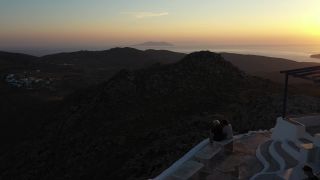 Link zum Video | Vogelperspektive, Footage, Tinos, Farbe, 4K, Greek Islands, 2020, Ägäisches Meer, Griechenland, Europa, Luftaufnahme, Mittelmeer