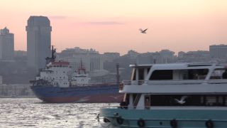 Link to Video | ship, footage, bridge, 2016, boat, Bosporus, Istanbul, Turkey, 15 July Martyrs Bridge, skyline