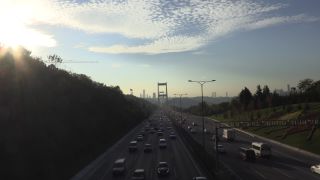 Link to Video | ship, footage, bridge, 2016, boat, Bosporus, Istanbul, Turkey, 15 July Martyrs Bridge, skyline