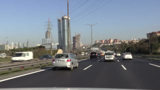 Link to Video | passenger car, big city, private transport, Verkehr, Full High Definition, metropolis, color, 2016, Istanbul, Turkey, traffic
