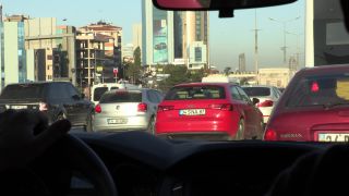 Link to Video | passenger car, big city, private transport, Verkehr, Full High Definition, metropolis, color, 2016, Istanbul, Turkey, traffic