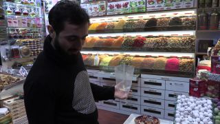 Link to Video | footage, Ottoman Empire, food, bazaar, 2016, marketplace, Istanbul, spice, Turkey, Europe